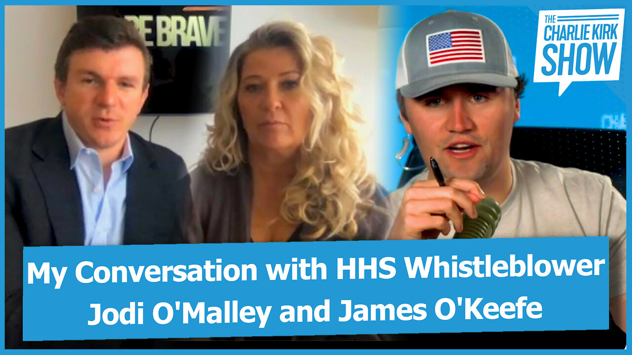 My Conversation with HHS Whistleblower Jodi O'Malley and James O'Keefe