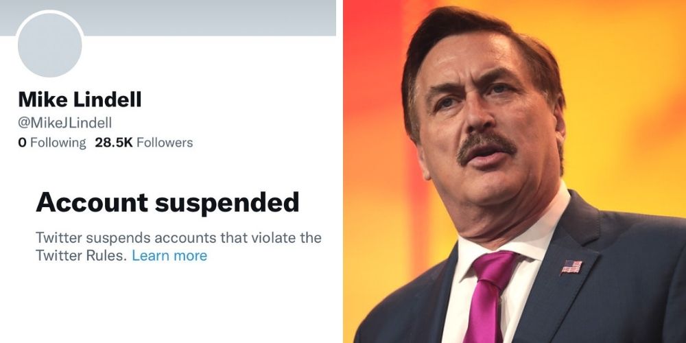 BREAKING: Mike Lindell banned from Twitter AGAIN just hours after account reinstated