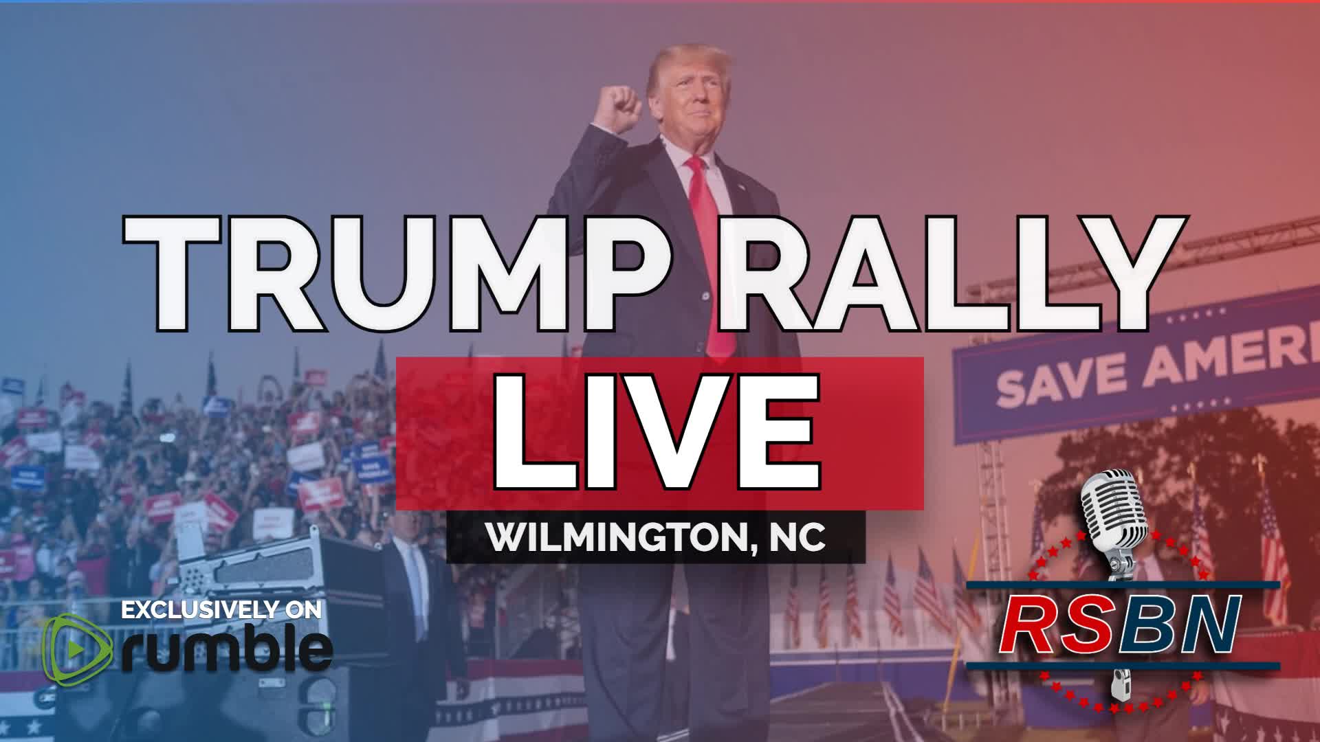 ?PRESIDENT DONALD TRUMP RALLY LIVE IN WILMINGTON, NC 9/23/22