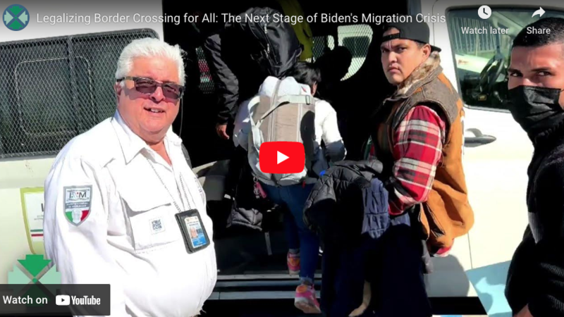 Legalizing Border Crossing for All: The Next Stage of Biden's Migration Crisis | Constitutional Rights PAC