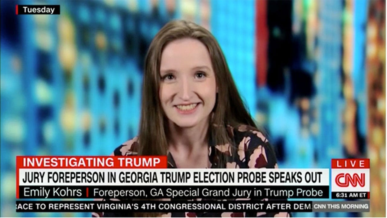 Former DOJ lawyer slams Georgia grand jury investigation into Trump: 'Political persecution'