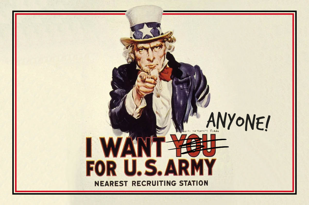 How to solve the military recruitment crisis