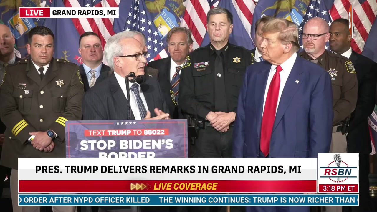 LIVE: Donald Trump Delivering Remarks in Grand Rapids, MI... | LIVE: Donald Trump Delivering Remarks in Grand Rapids, MI... | By BreitbartFacebook