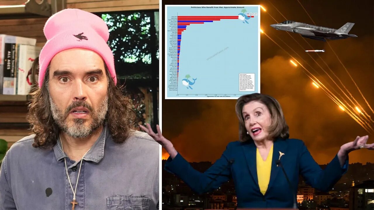 https://rumble.com/v4qca18-what-nancy-pelosi-just-earned-from-the-war-in-gaza-will-astonish-you.html #rumble #rumblevideo #russellbrand #stayfreewithrussellbrand | Minds
